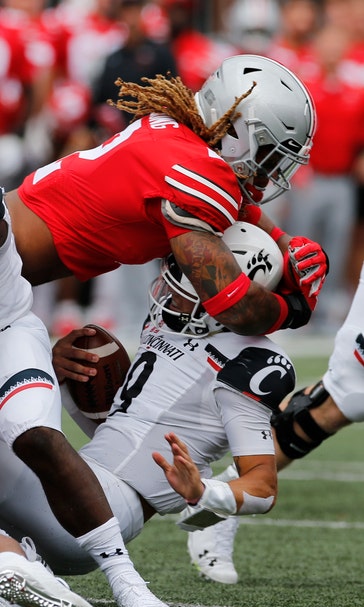 Fields, No. 5 Ohio State bury Cincinnati 42-0